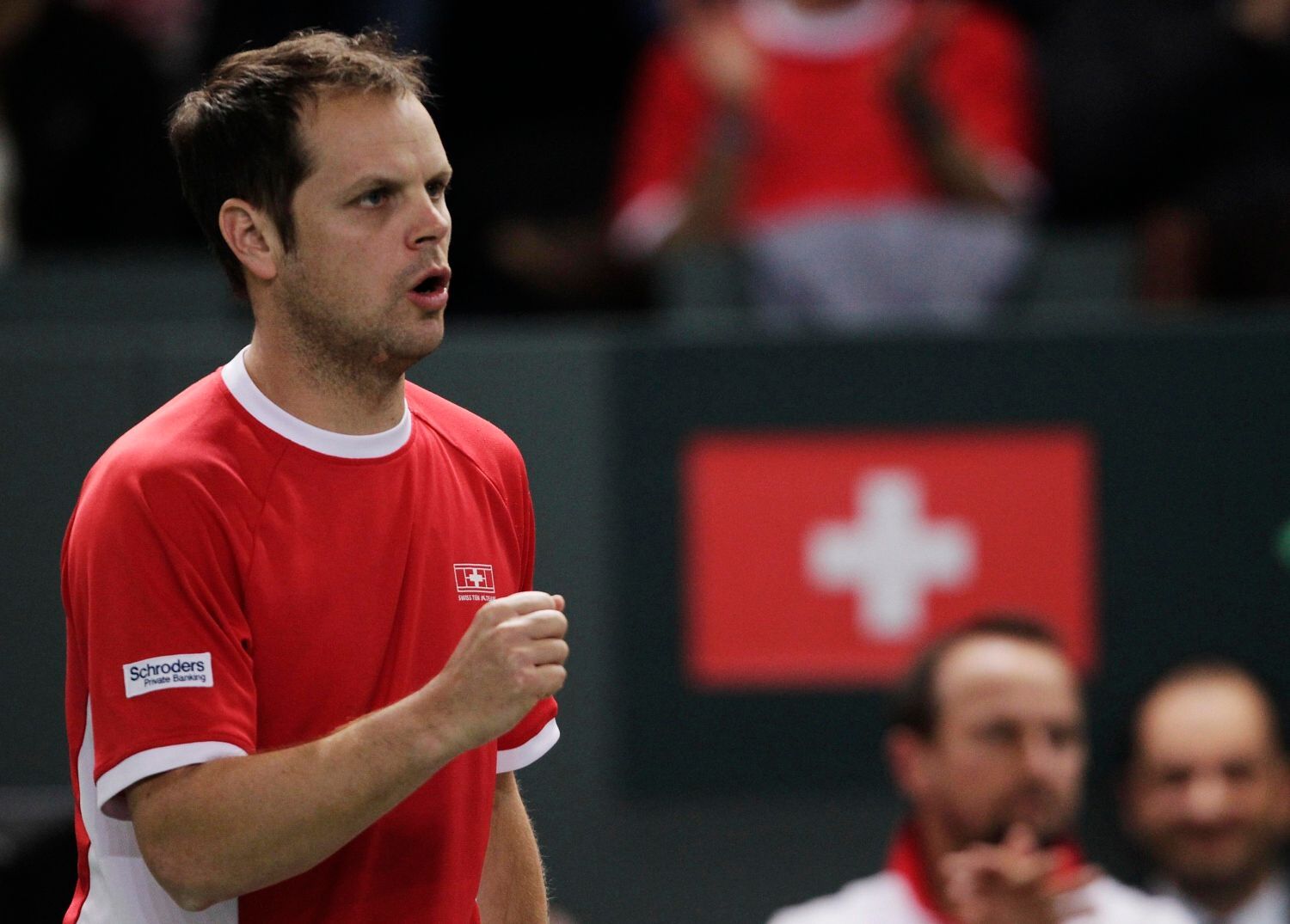 Davis Cup, Švýcarsko - Česko: Henri Laaksonen