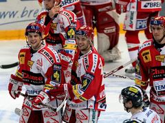 Slavia vyhrála první semifinálový zápas playoff proti Liberci.