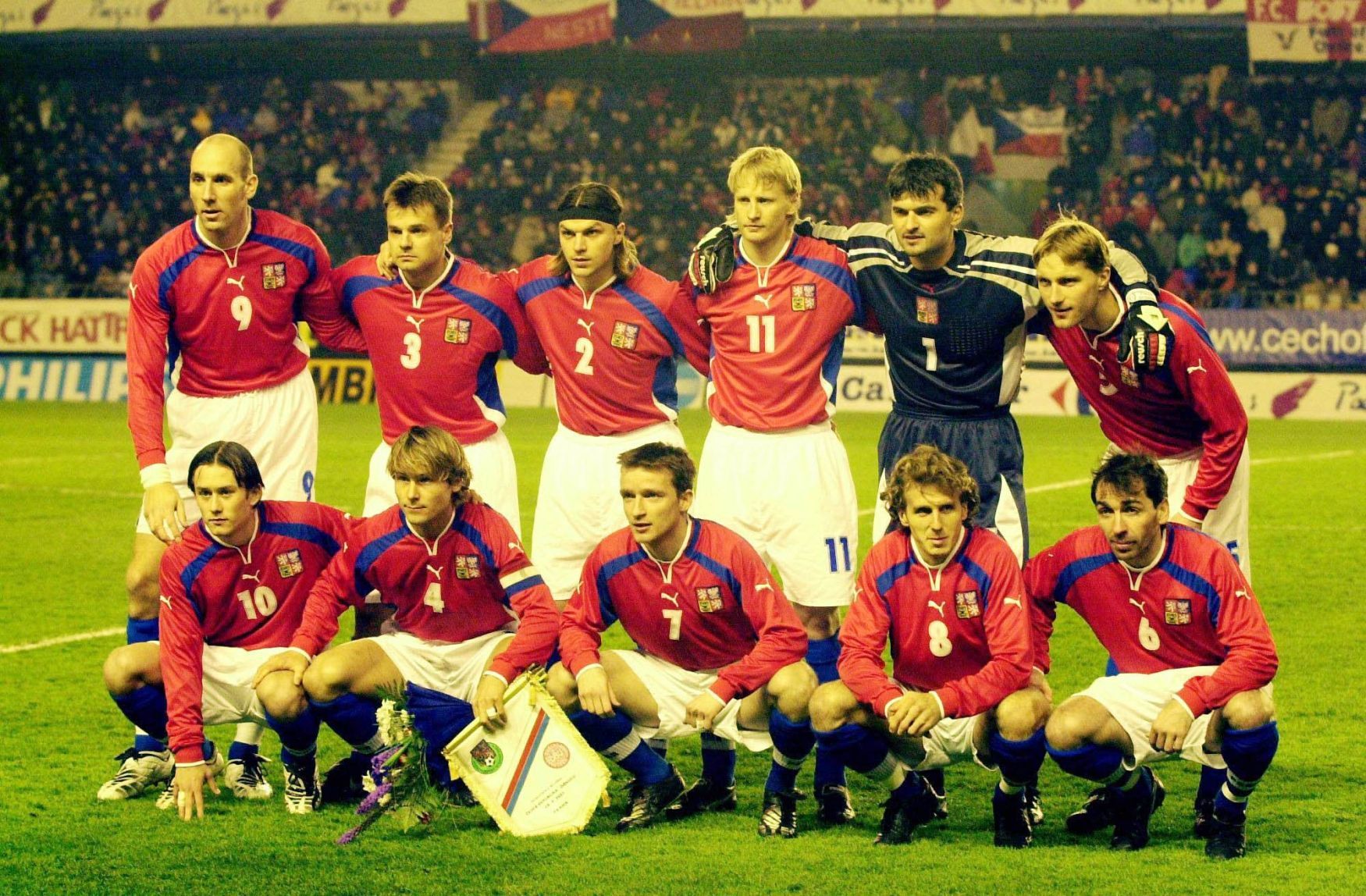 Fotbalové dresy Česka, MS 2002