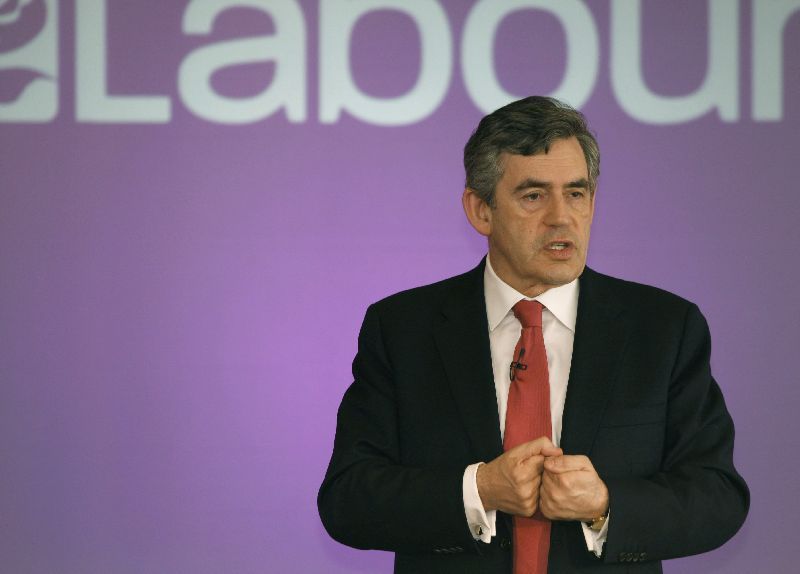 Gordon Brown řeční
