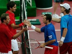 Proti České republice Federer Švýcary nespasil