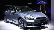 Jedna z premiér - Infiniti Q50, nástupce modelu G37.