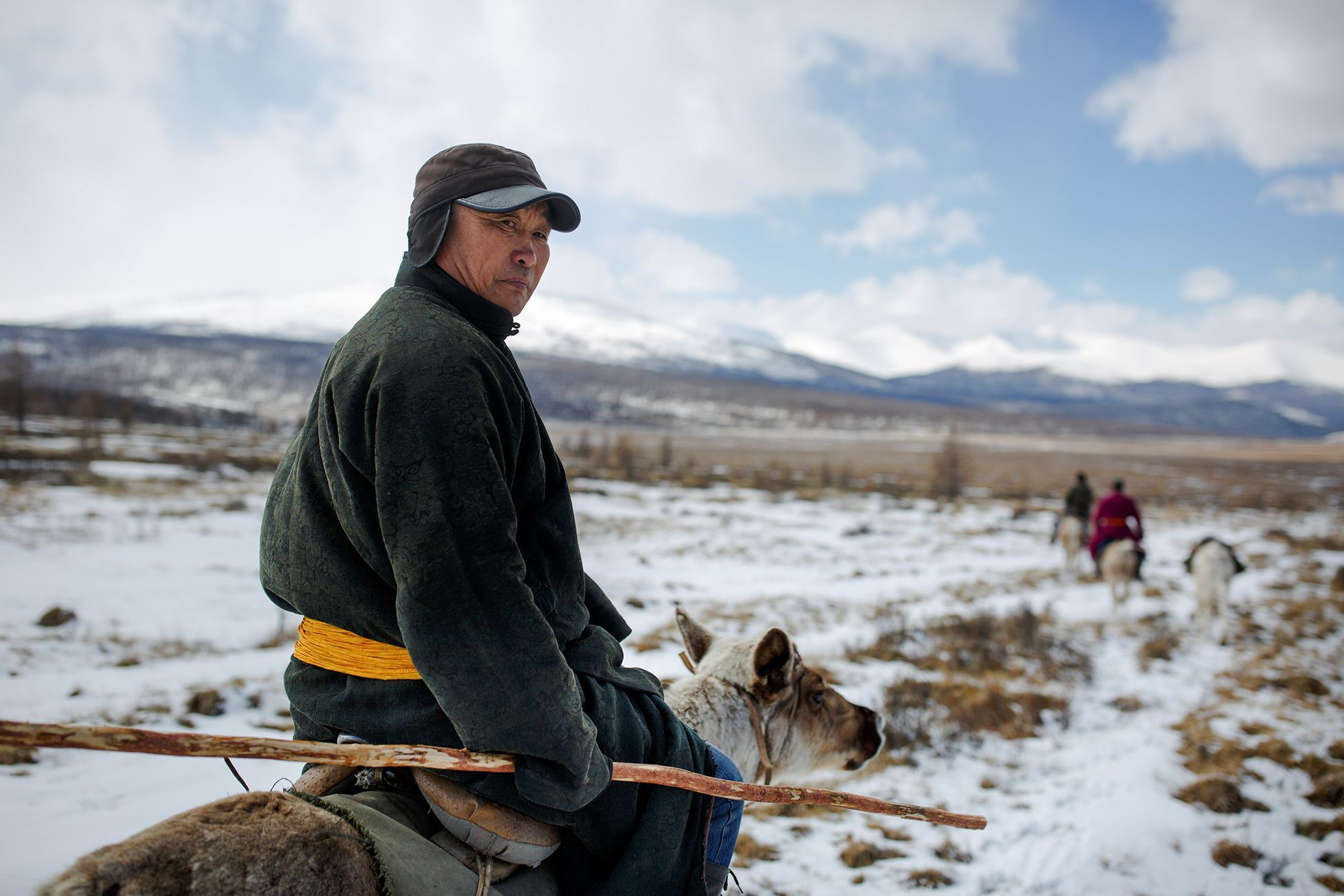 FOTOGALERIE / Život kočovných pastýřů v Mongolsku / Reuters / rok 2018 / 10