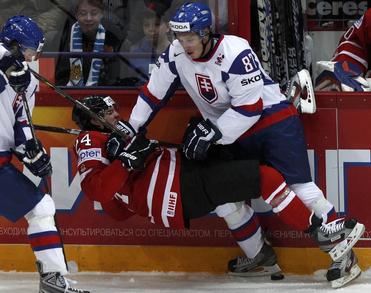 MS v hokeji 2012: Kanada - Slovensko (Benn, Haščák)