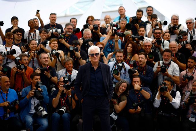 Richard Gere na festivalu v Cannes.