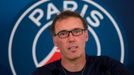 Laurent Blanc na tiskové konferenci PSG