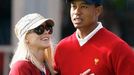 Tiger Woods a jeho bývalá žena Elin Nordegren.