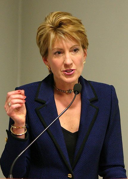Carly Fiorinová, republikánská kandidátka do Senátu