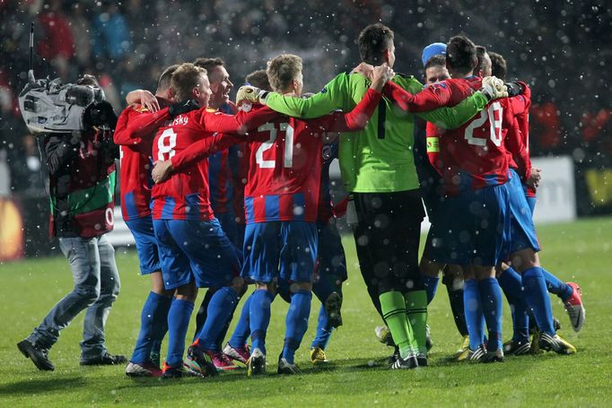 Fotbal, Evropská liga, Plzeň - Neapol: Plzeň slaví postup