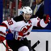 NHL: Jaromír Jágr v zápase New Jersey Devils proti New York Rangers
