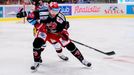 Třinec - Hradec, 4. semifinále play-off hokejové extraligy 2018: Třinecký obránce David Musil