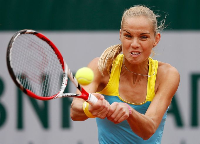 Nizozemská tenistka Arantxa Rusová na French Open 2013