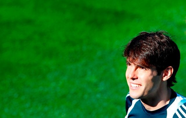 Trénink Realu Madrid: Kaká
