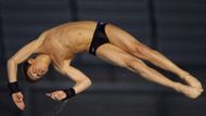 Třináctiletý evropský šampion ve skocích z desetimetrové věže Brit Thomas Daley.