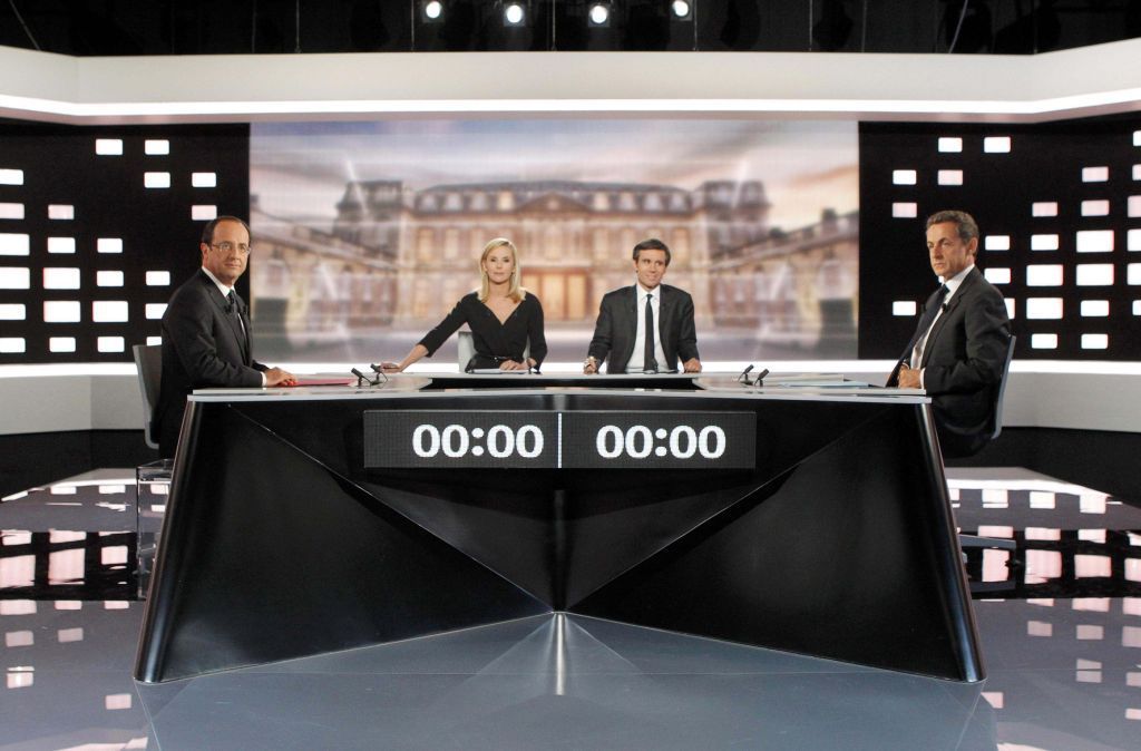 Francie volby debata