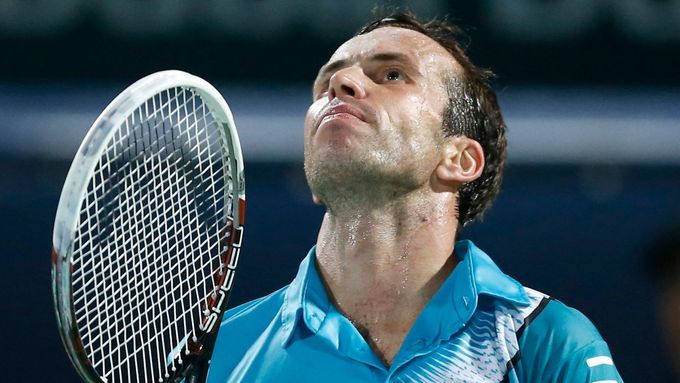 Radek Štěpánek podlehl v Dubaji Rogeru Federerovi