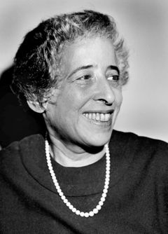 Hannah Arendtová v roce 1960.