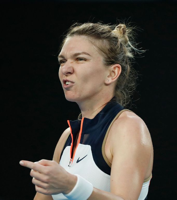 Australian Open 2021, čtvrtfinále (Simona Halepová)