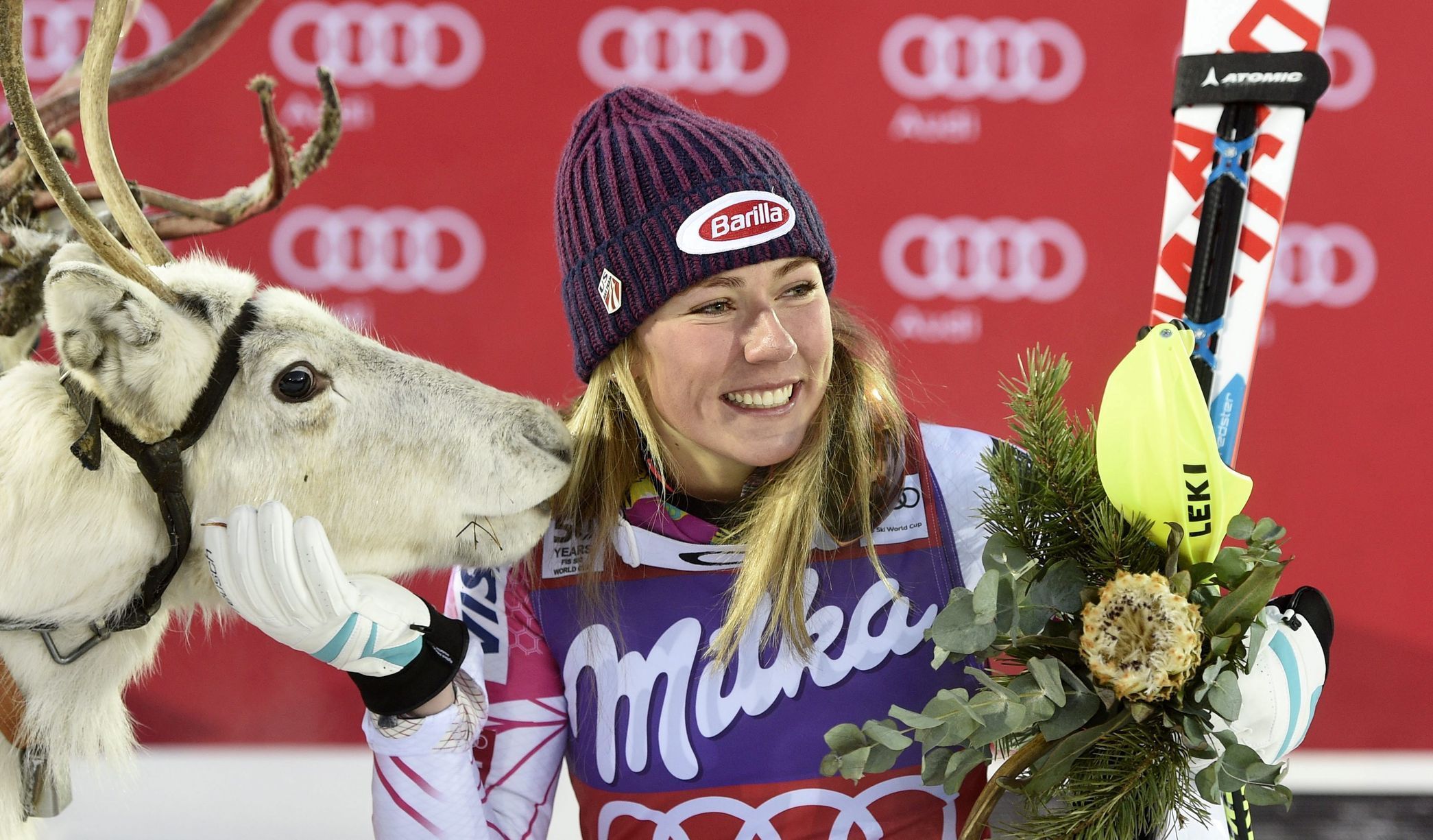 Mikaela Schiffrinová vyhrála úvodní slalom SP v Levi (2016)