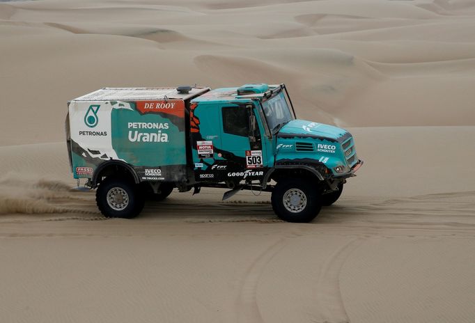 Rallye Dakar, 8. etapa: Gerard de Rooy, Iveco