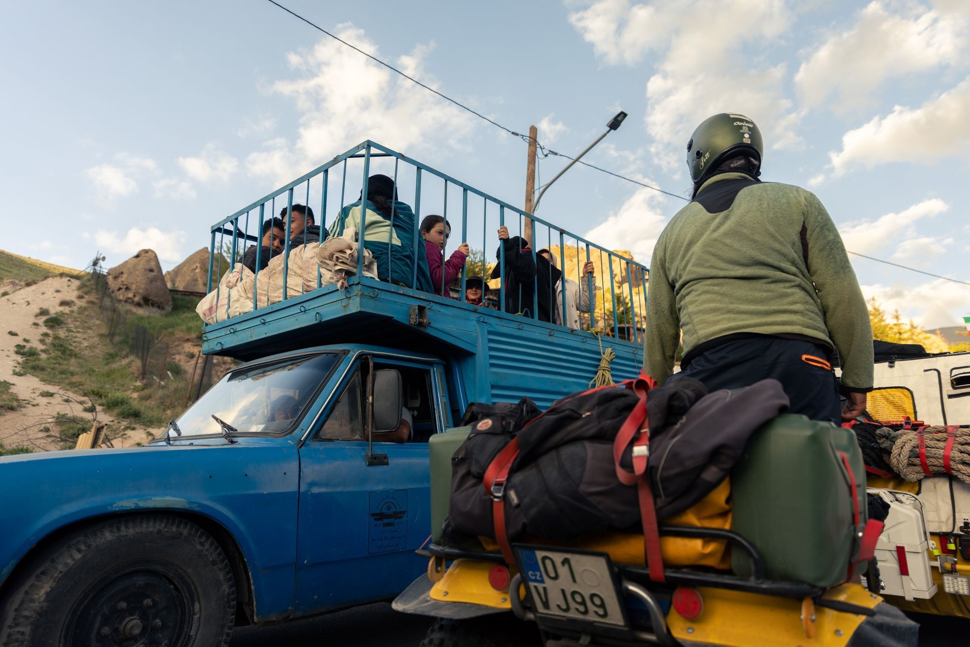 žlutá žába irán O7