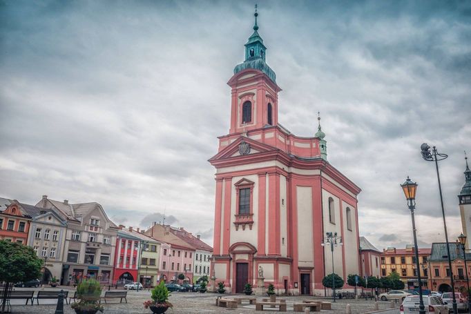 Kostel Stětí sv. Jana Křtitele v Hranicích na Moravě.