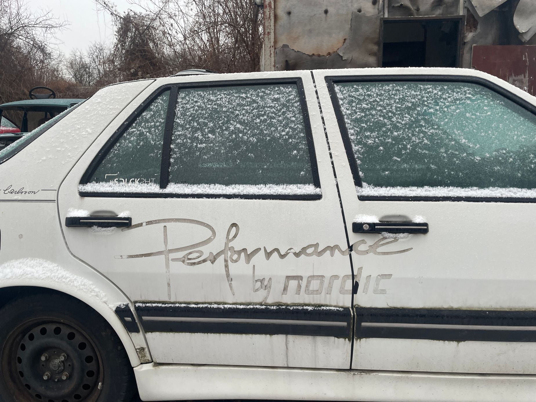 Saab Punk vrakoviště v Praze