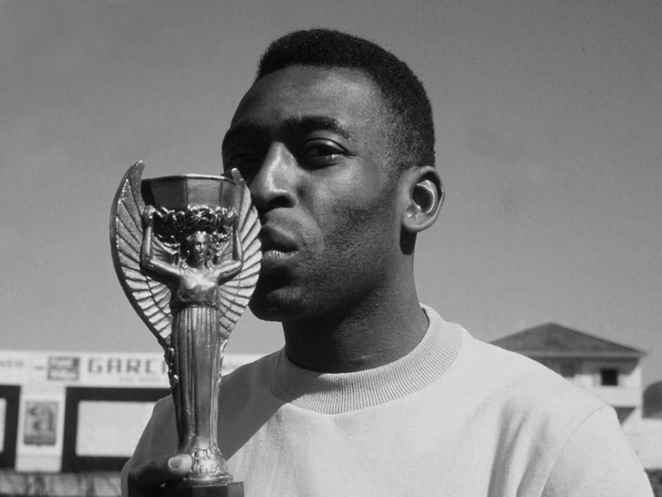 Brazilská fotbalová legenda Pelé