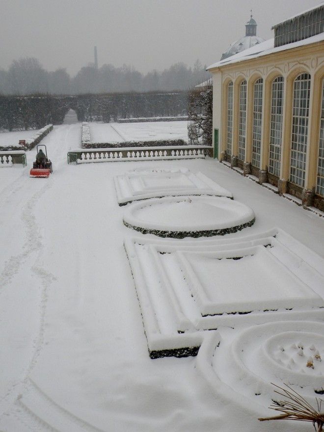 Sníh v Kroměříži