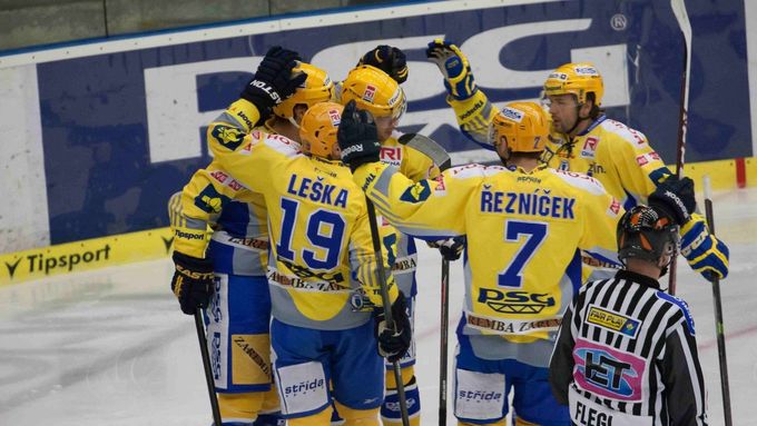 Hokejisté Zlína se ve čtvrtek večer z gólu radovali celkem čtyřikrát.
