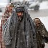 Sníh v Kašmíru, Srinagar v Indií kontrolované oblasti.