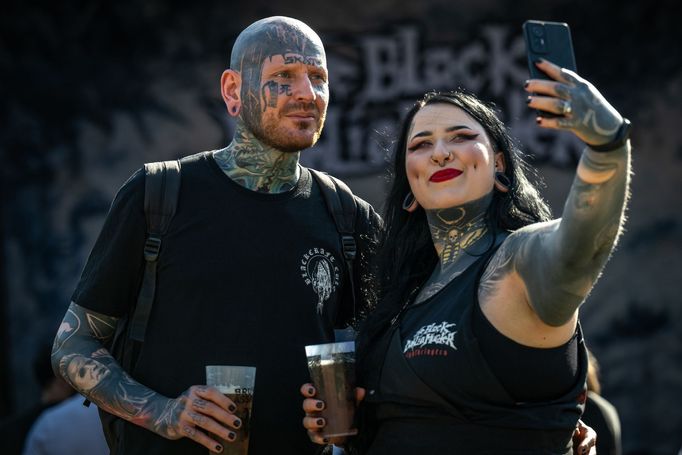 Snímek z festivalu Brutal Assault.