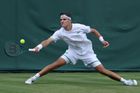 Neškodný Menšík si s Cobollim nevěděl rady, na Wimbledonu končí