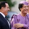 Muammar Kaddáfí a Husní Mubarak 2002