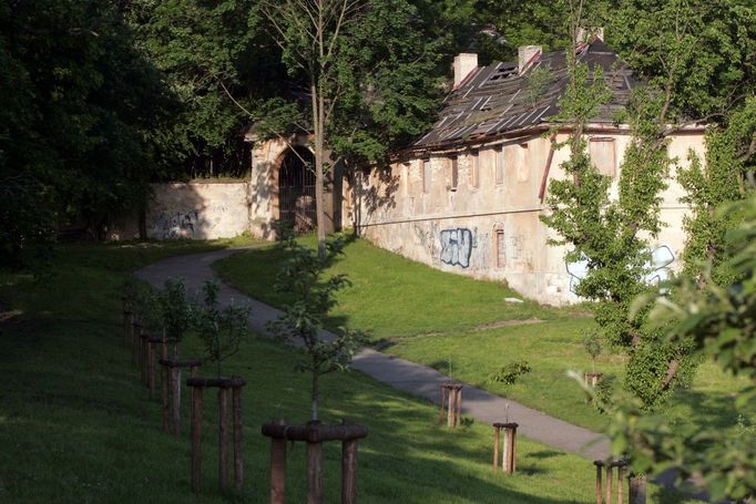 Pražská usedlost Cibulka na archivních fotografiích.