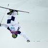 McPhie of the U.S. performs a jump during the women's freestyle skiing moguls final competition at the 2014 Sochi Winter Olympic Games in Rosa Khutor