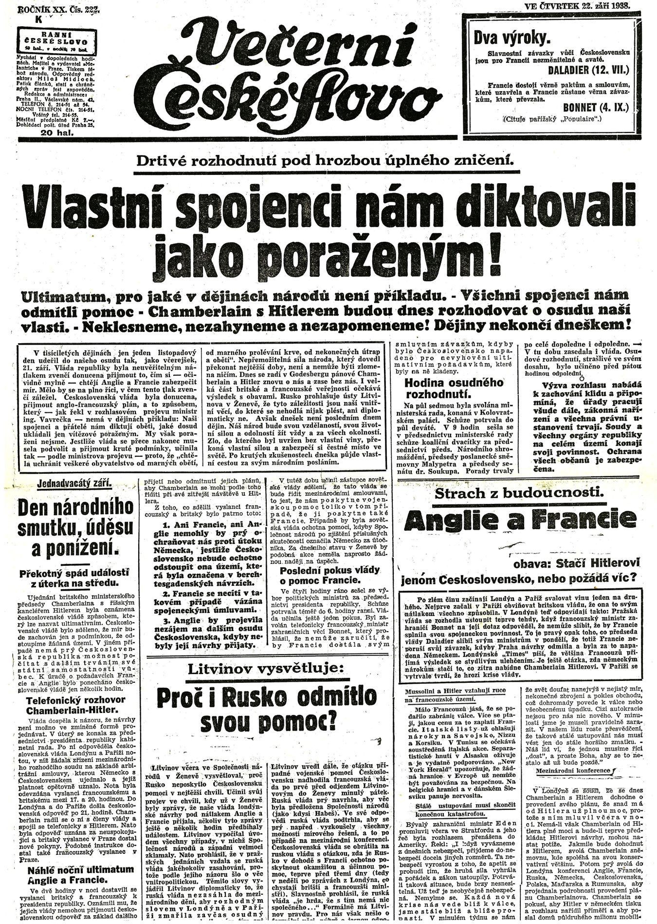 Fotogalerie / Mnichovská dohoda 1938 / Výročí / 80 let / Wikipedia / 34