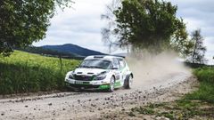Rallye Český Krumlov 2017 - Jan Kopecký, Škoda Fabia R5