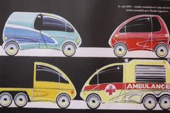 Geniální designér Václav Král kromě Supertatry kreslil také ekologická auta. Nyní by mu bylo 80 let