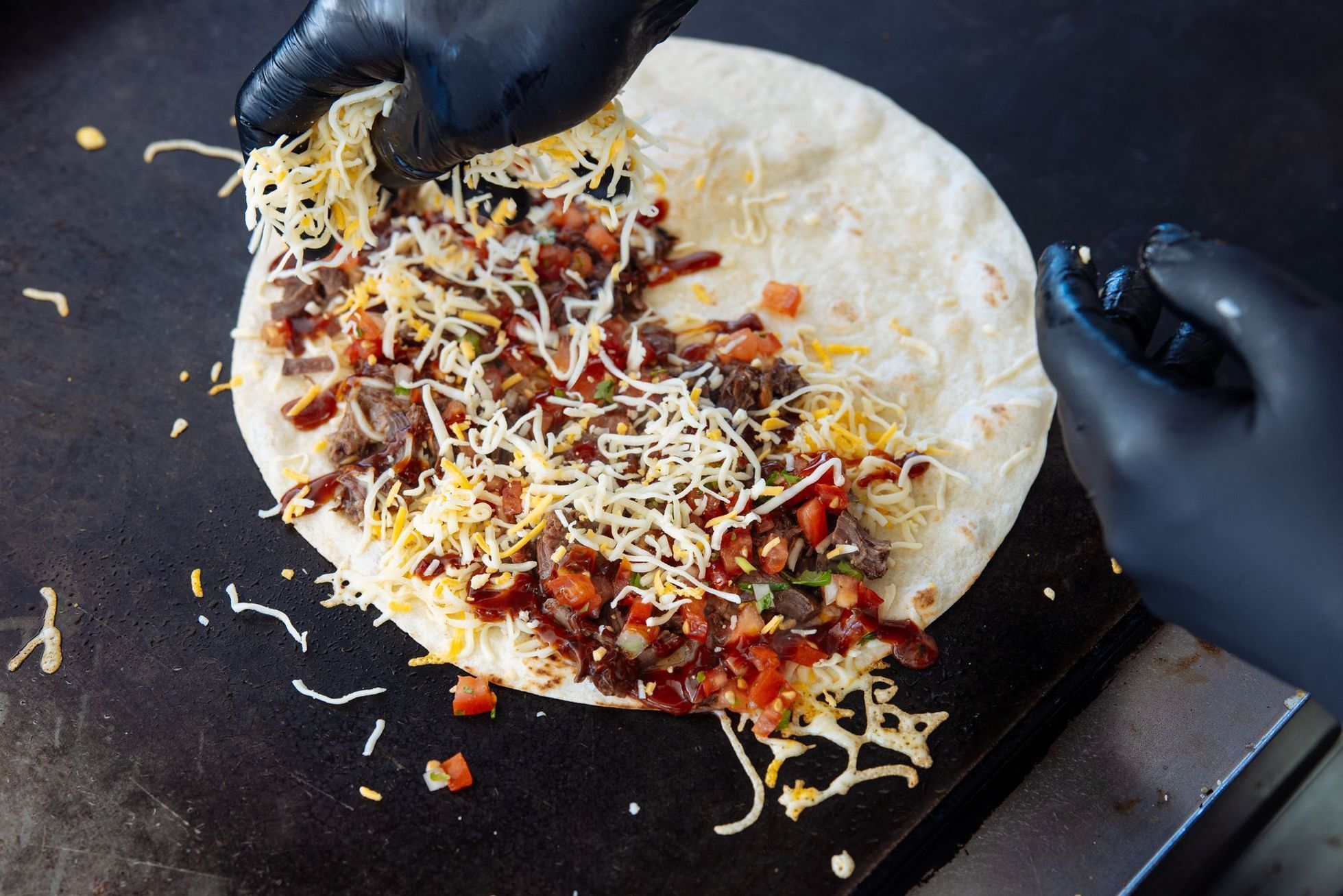 PřívYES, přívěs, jídlo, gastronomie, Palmovka, Libeň, burger, quesadilla, street food