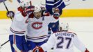 NHL, Toronto - Montreal: Andrej Markov (79), Tomáš Plekanec (14) a Alex Galchenyuk slaví gól