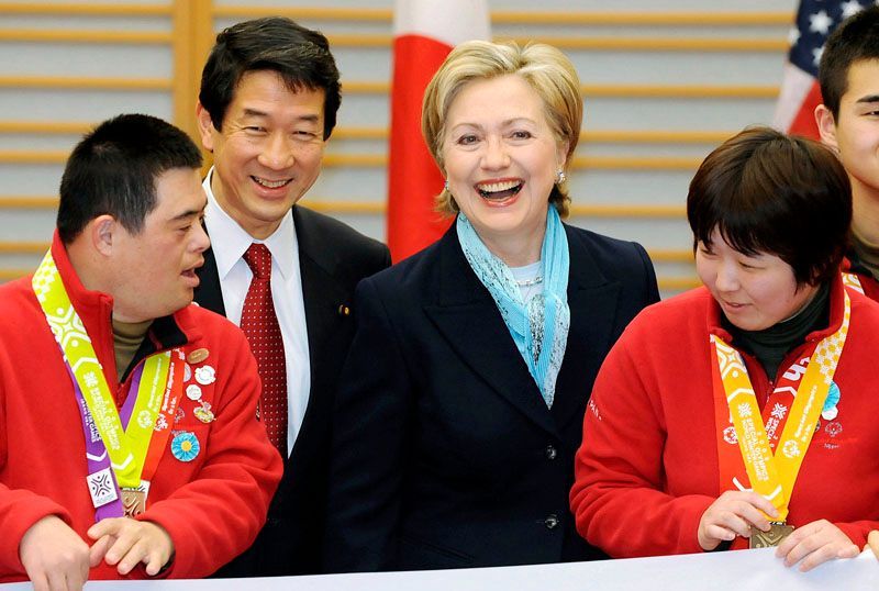 Hillary Clintonová cestuje po Asii
