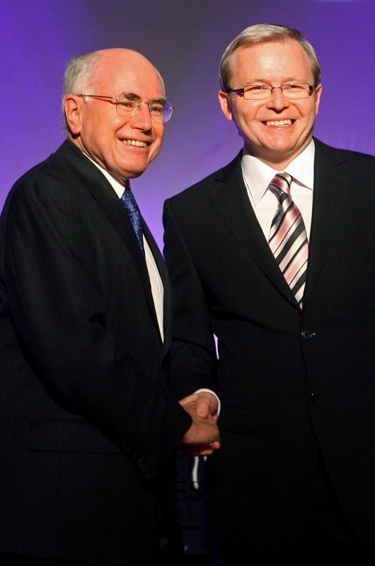 John Howard a Kevin Rudd