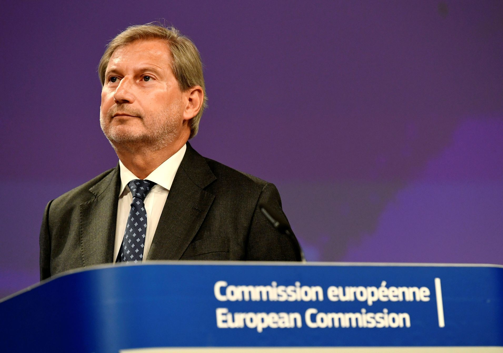 Eurokomisař Johannes Hahn