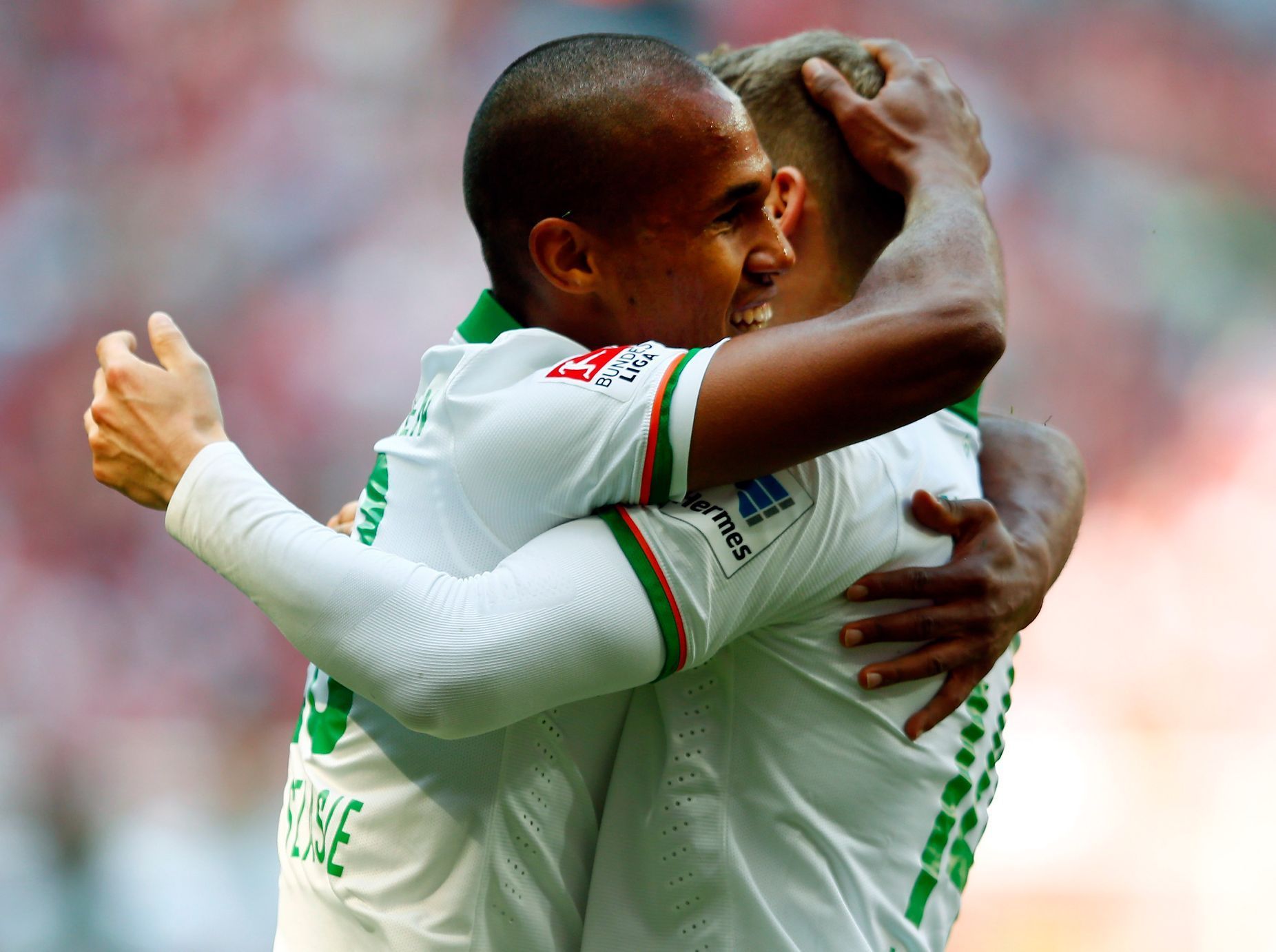 Werder Brémy, radost, gól, Theo Gebre Selassie