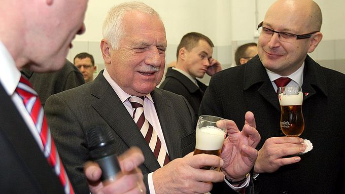 Václavu Klausovi zbývá poslední týden ve funkci.
