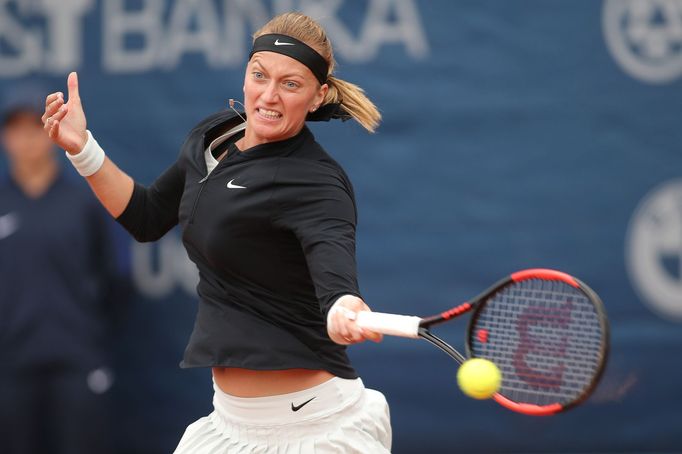 Prague Open 2018, 1. kolo: Petra Kvitová - Tereza Smitková