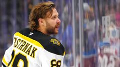 NHL 2024-25: David Pastrňák, útočník Bostonu Bruins