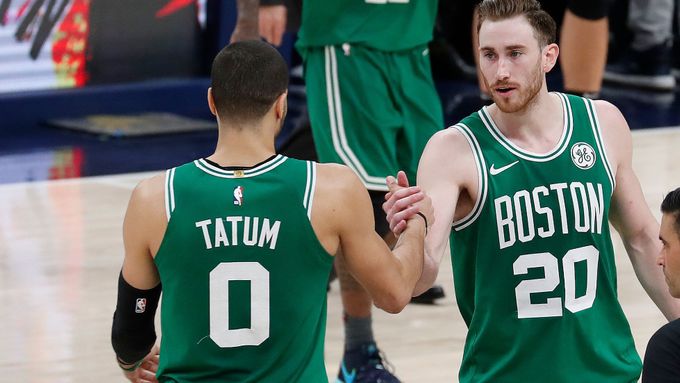 Boston Celtics v play off 2019: Jayson Tatum, Gordon Hayward