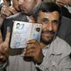 Írán volby Ahmadínežád